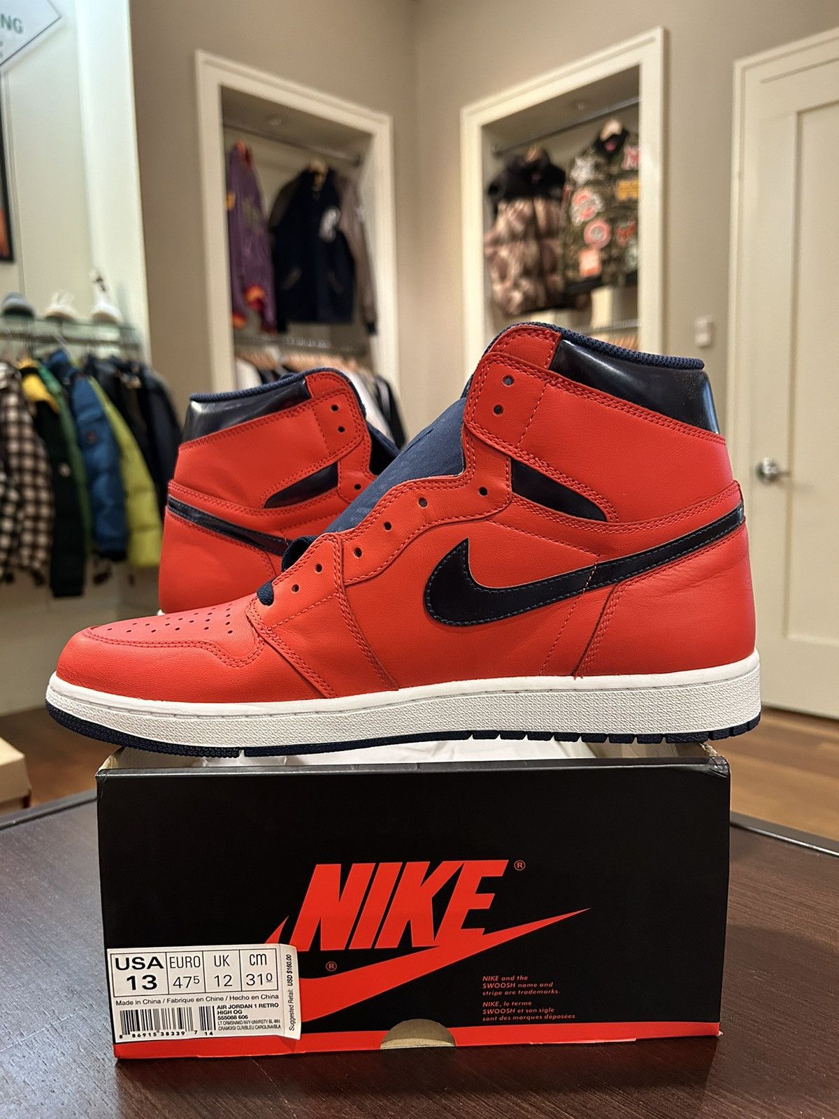 Jordan Brand Jordan 1 Retro David Letterman Size US 13 / EU 46 - 3 Thumbnail