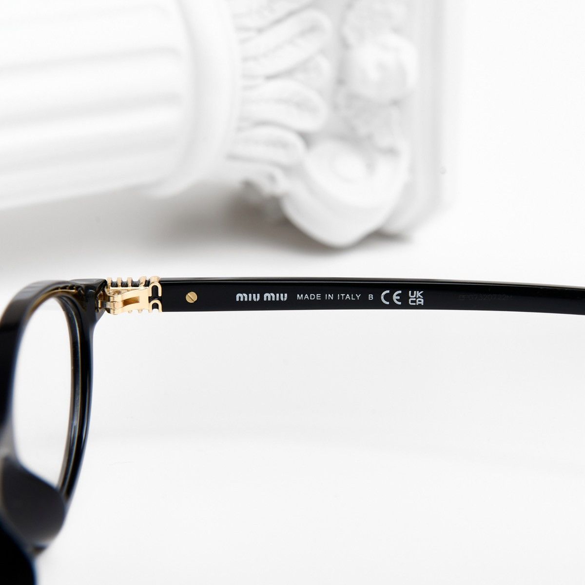Miu Miu MIU MIU 0MU 09XV 16K101 GLASSES Size ONE SIZE - 4 Thumbnail
