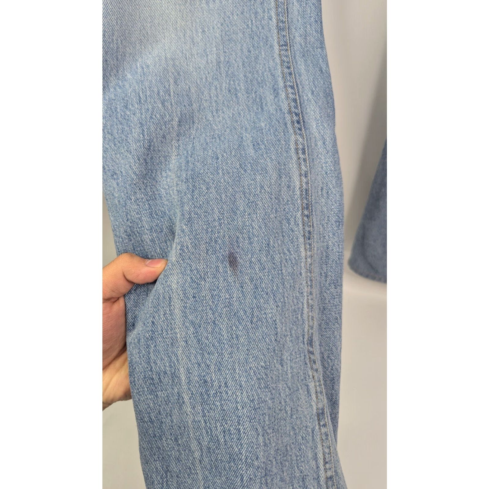 Agolde AGOLDE Jeans Womens 29 Blue Vintage Flare High Rise Organic Cotton Denim Size 29" - 3 Thumbnail