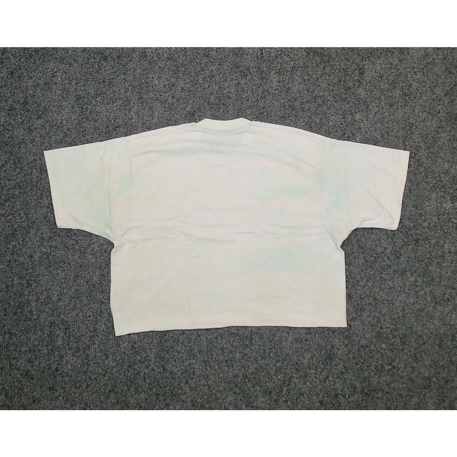 Fruit Of The Loom VTG 1992 Boxy Cropped Bootleg Tom & Jerry "Brew Crew" Tee Size XL / US 12-14 / IT 48-50 - 4 Thumbnail