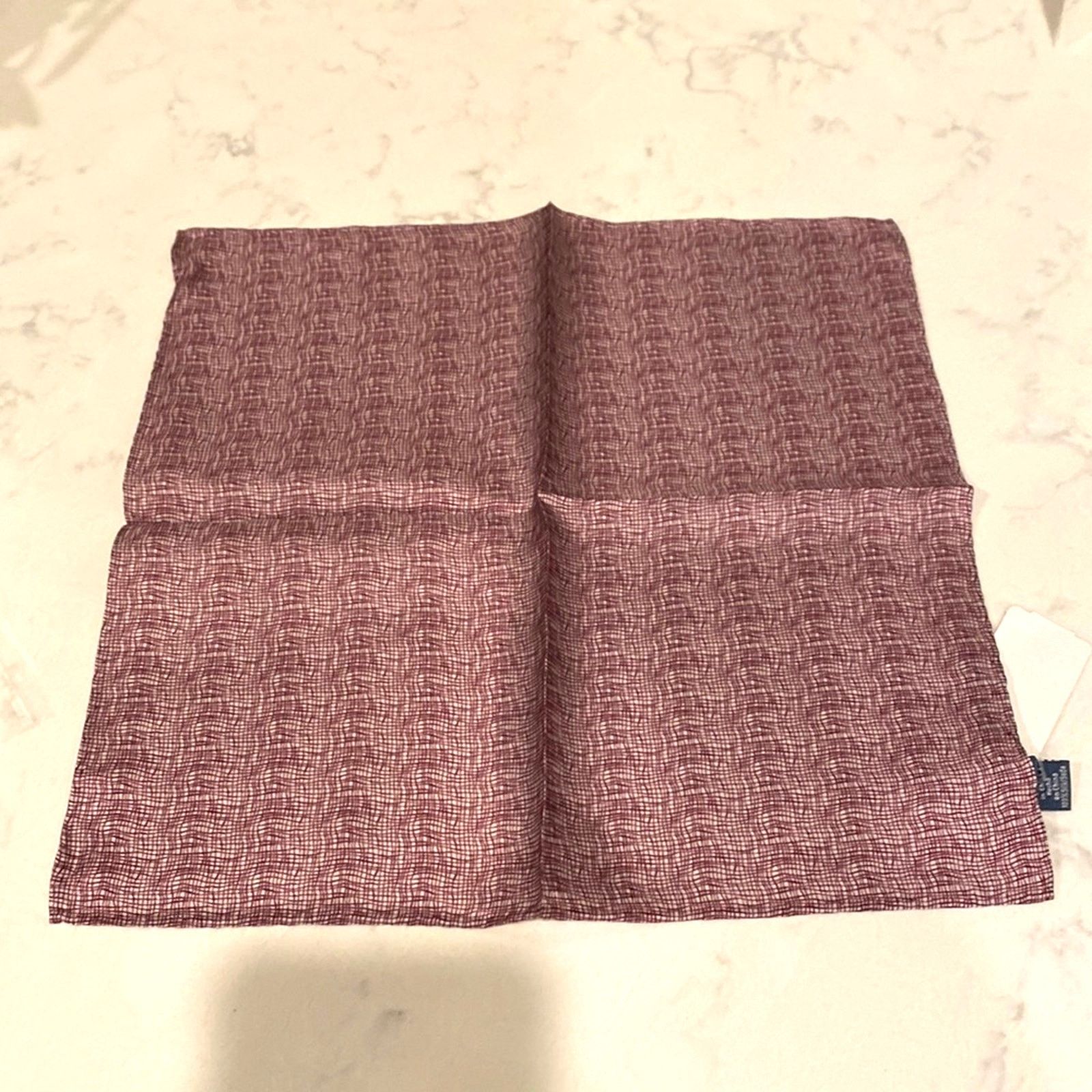 Ryan Knew Ryan Seacrest Distinction San Marino pocket square silk Size ONE SIZE - 1 Thumbnail