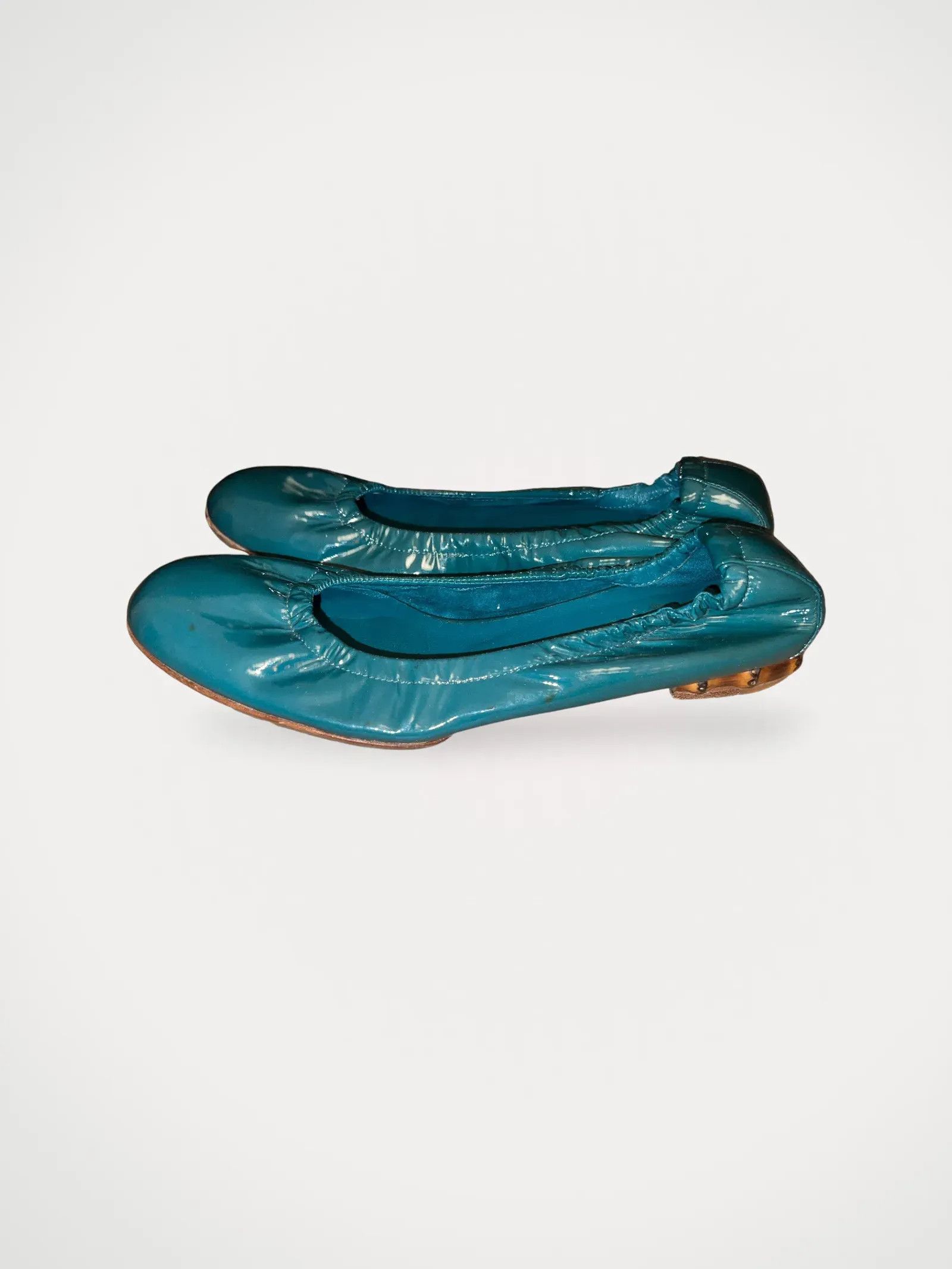 Gucci Gucci Bamboo Ballet Flats Size US 7 / IT 37 - 1 Thumbnail