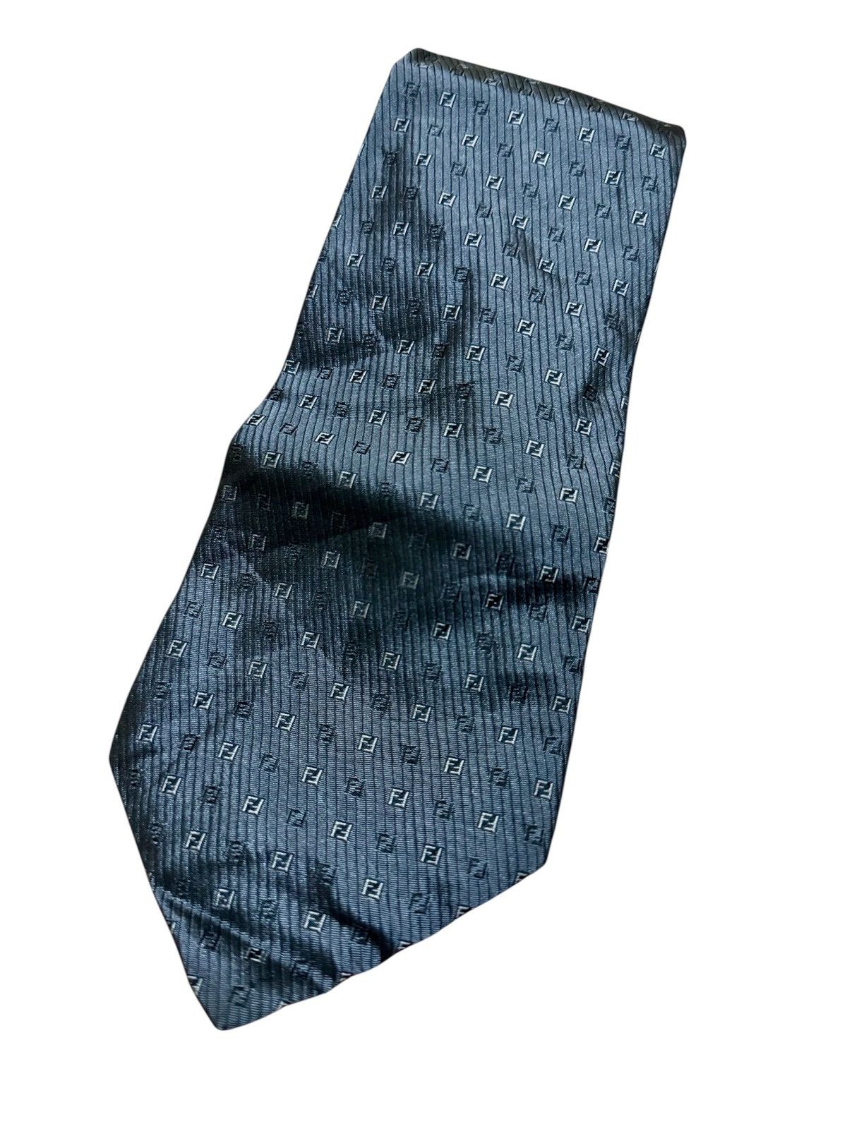 Fendi Fendi Jacquard Pattern Tie Size ONE SIZE - 1 Thumbnail