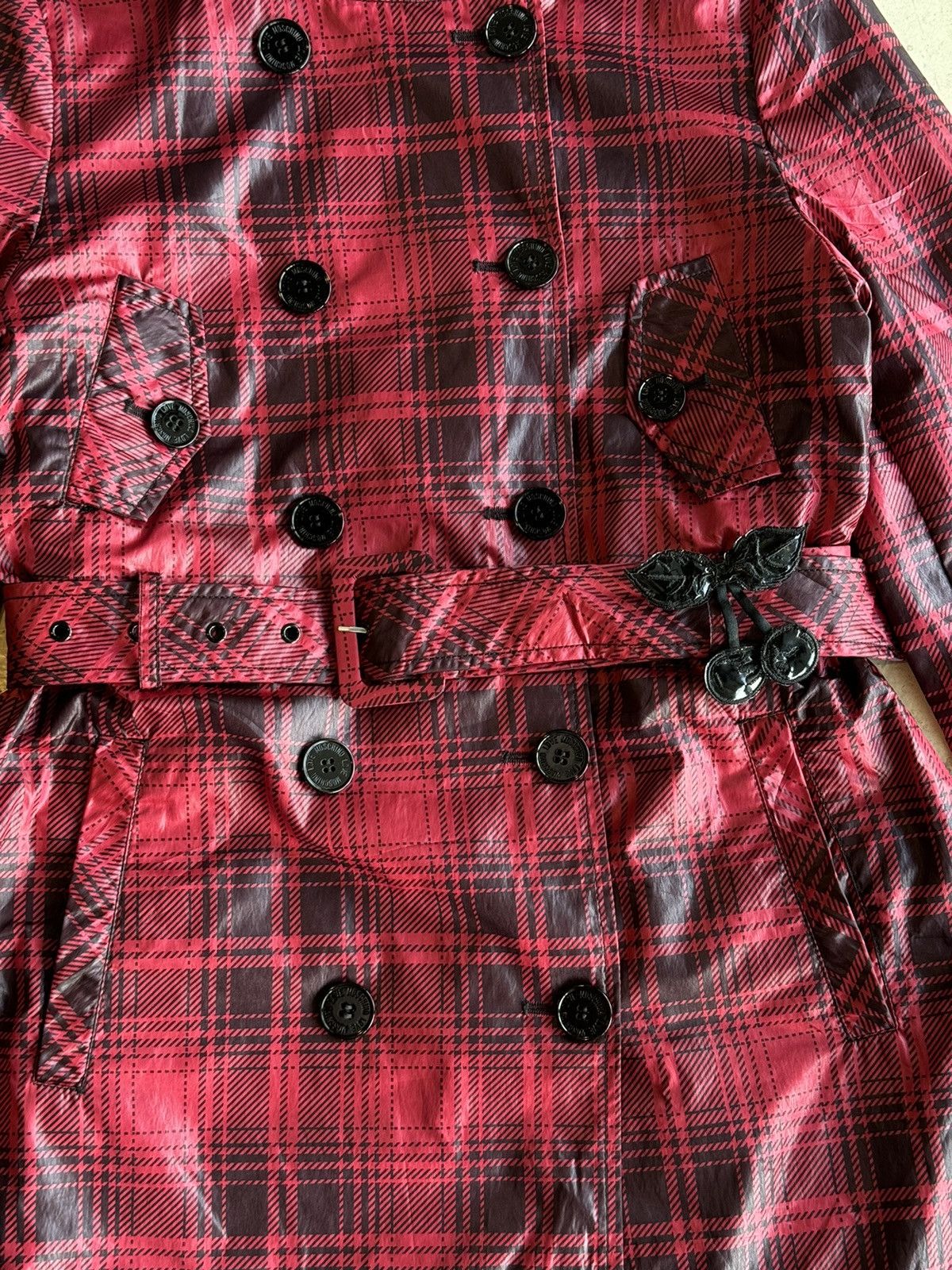 Moschino Love Moschino Cherry Parkas Jacket Size US M / EU 48-50 / 2 - 4 Thumbnail