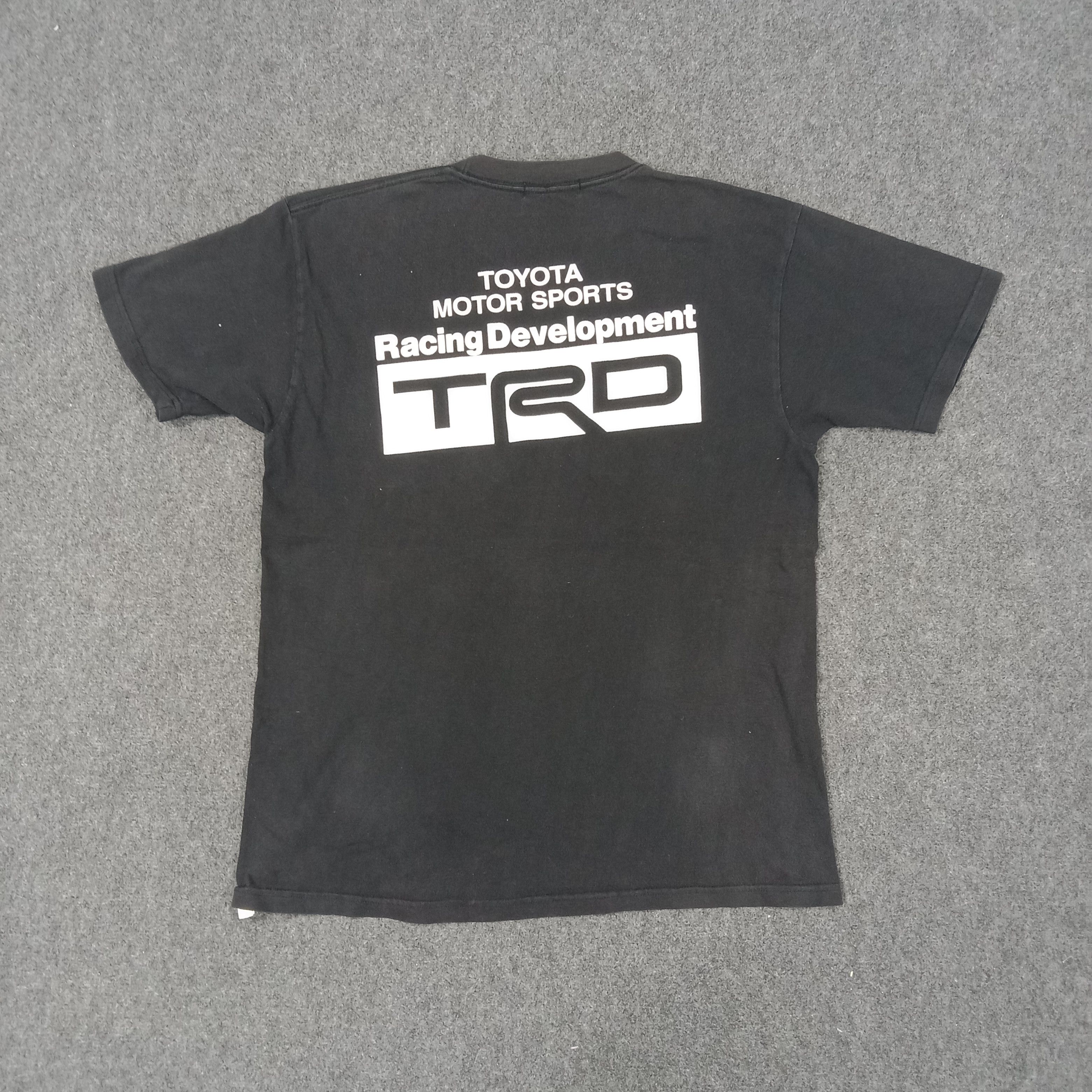 Japanese Brand × Vintage TRD Toyota Racing Team Japan Motorsports Tshirt Size US L / EU 52-54 / 3 - 1 Thumbnail