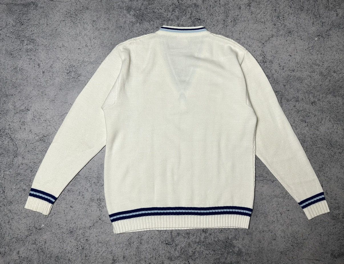 Fred Perry Vintage 80s Freed Perry V-Neck Knit Sweater Size US L / EU 52-54 / 3 - 11 Thumbnail