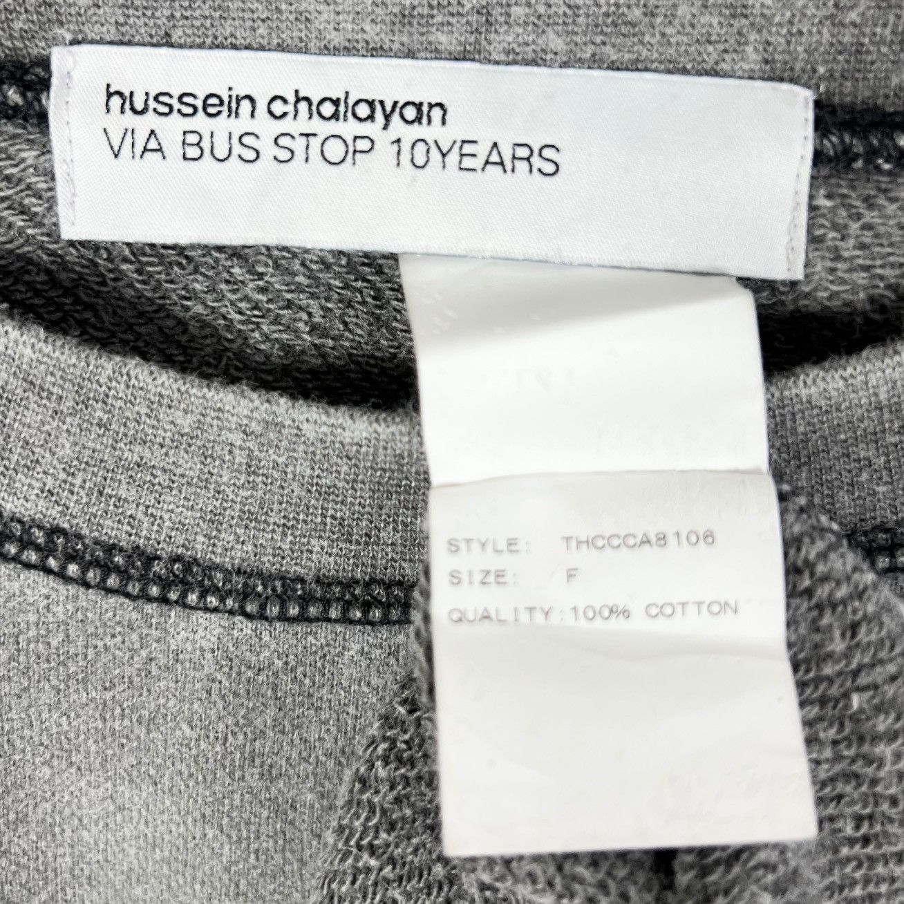 Hussein Chalayan Hussein Chalayan 10 Years Anniversary Sweatshirt Size US M / EU 48-50 / 2 - 8 Thumbnail