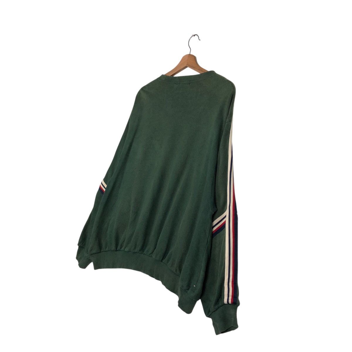 Japanese Brand × Vintage 📌Vintage Striped Sweatshirt Double Name Issey Miyake Size US M / EU 48-50 / 2 - 11 Thumbnail