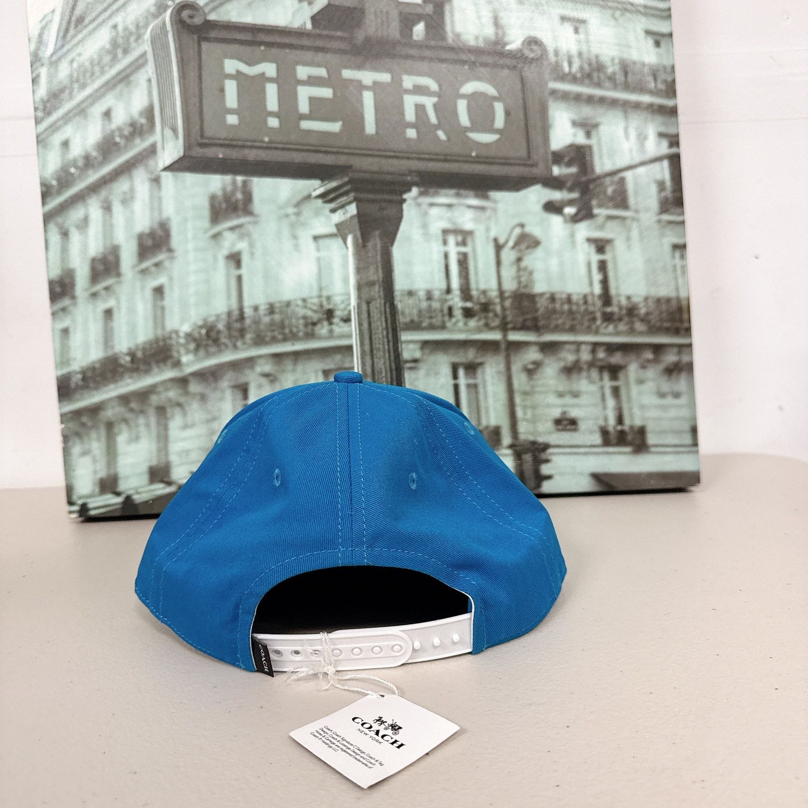 Coach SIGNATURE TWIST FLAT BRIM HAT (COACH C2451) Size ONE SIZE - 3 Thumbnail