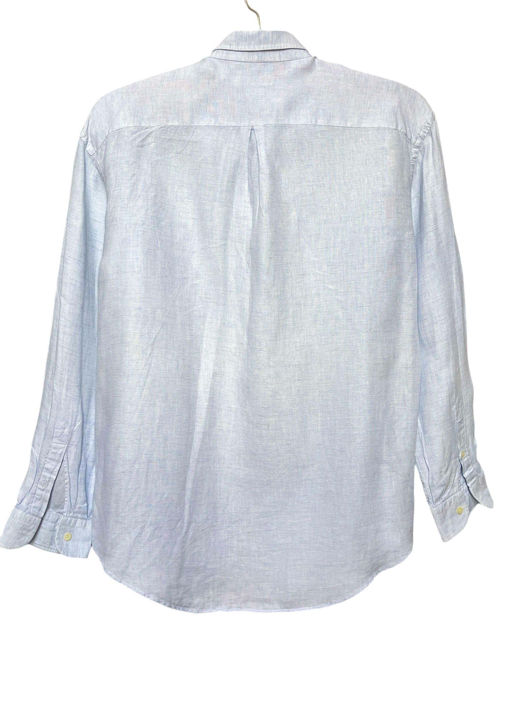 Ermenegildo Zegna 🔥 ermenegildo Zegna linen lino light blue shirt size xxl Size US XXL / EU 58 / 5 - 4 Thumbnail