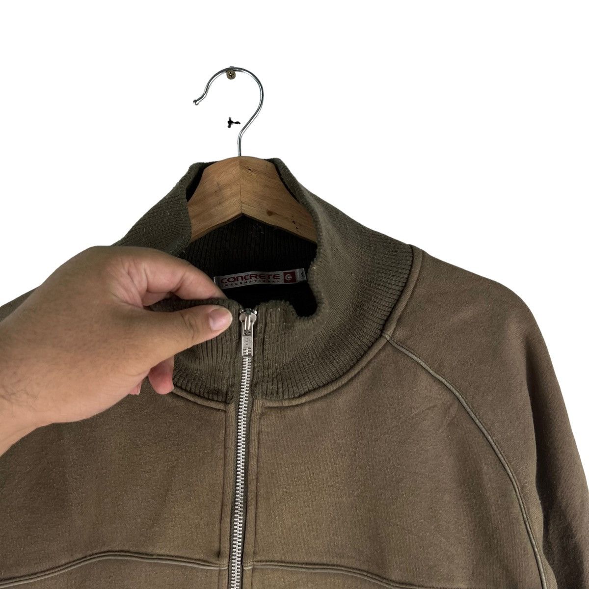 Japanese Brand × Vintage 🔥VINTAGE WORKER GARMENTS ZIPPER JACKET CONCRETE Size US XL / EU 56 / 4 - 5 Thumbnail