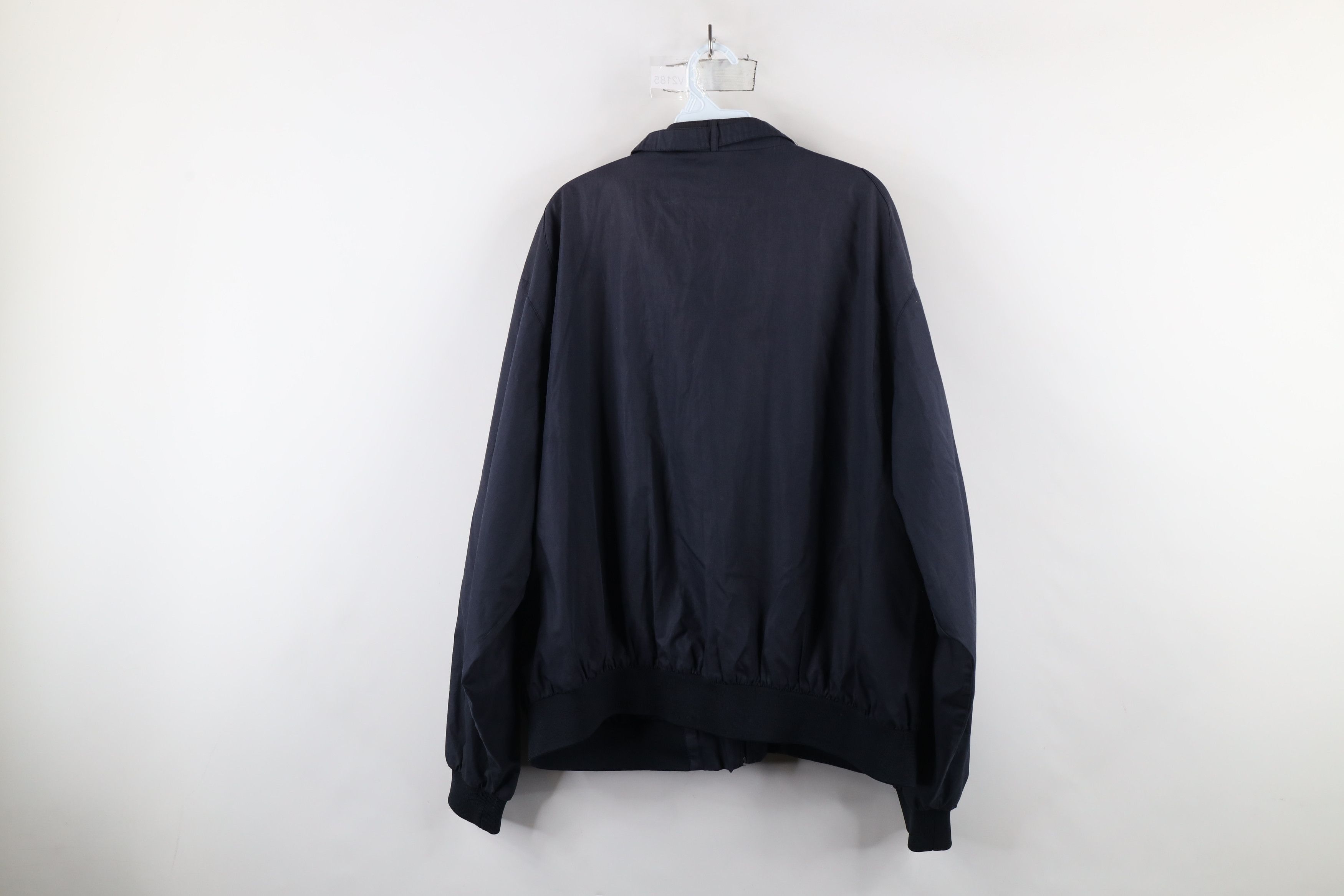 Vintage Vintage 90s Members Only Full Zip Racer Bomber Jacket Blue Size US XXL / EU 58 / 5 - 14 Thumbnail