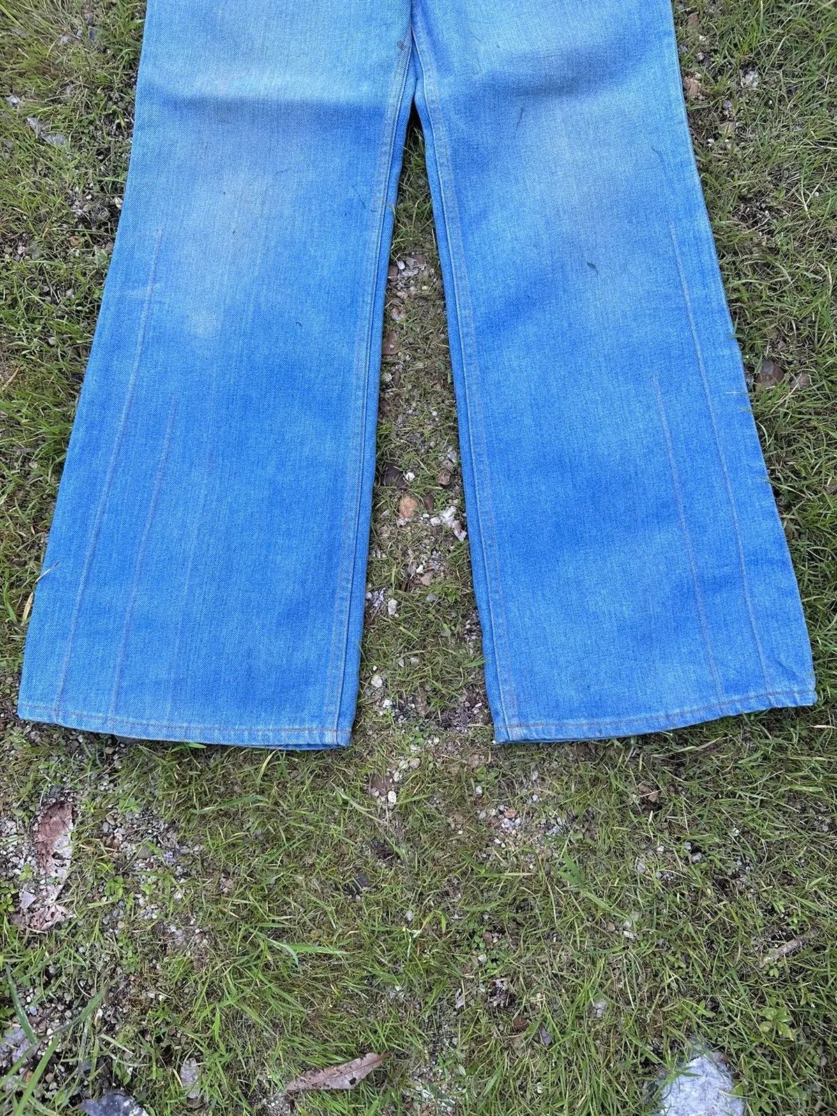 80’s VINTAGE LEVI’S JEANS WIDE LEGS ORANGE TAB DENIM TALON42