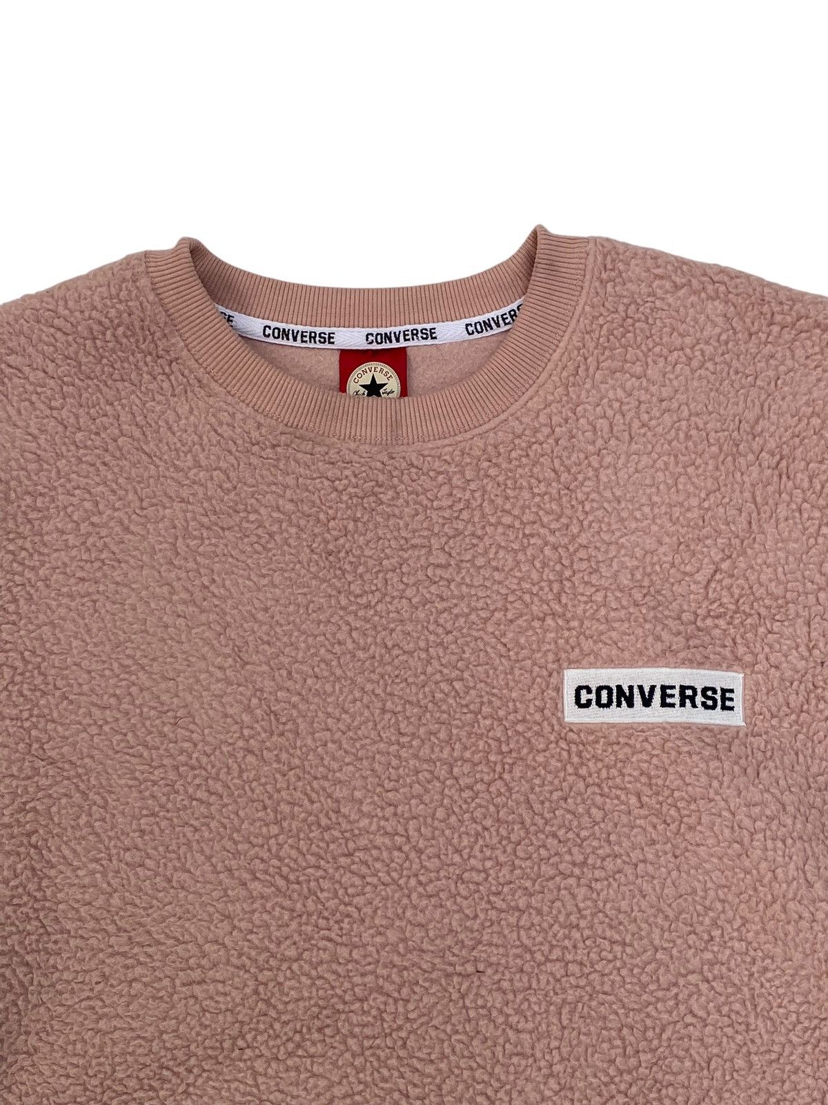 Converse × Vintage Vtg Converse Fleece Jacket Size US M / EU 48-50 / 2 - 3 Thumbnail