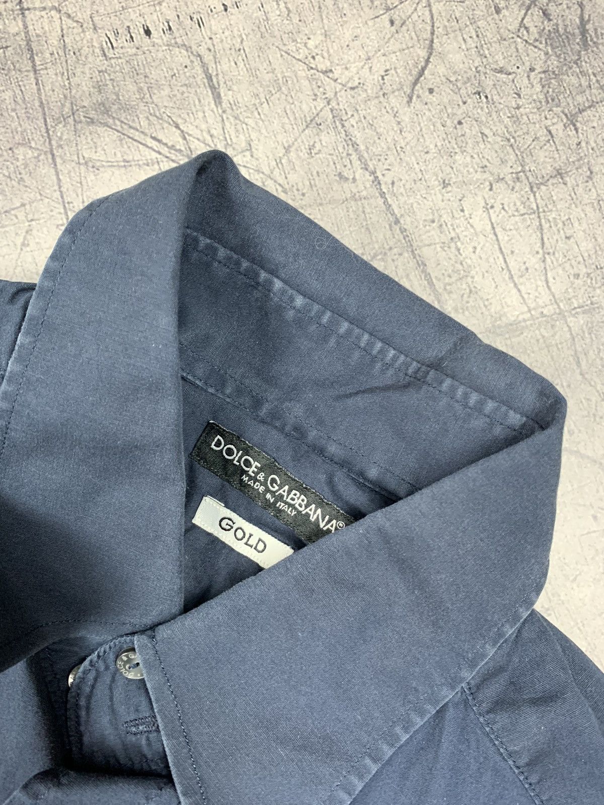 Dolce & Gabbana Dolce&Gabbana Gold luxury shirt designer Italian 90s Size US XS / EU 42 / 0 - 6 Thumbnail