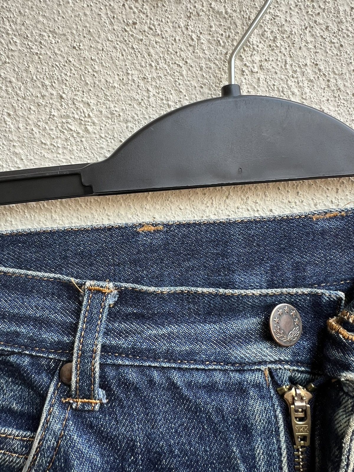 Comme des Garcons Homme Archive 80s CDGH Fade Mud Dirty Denim Baggy Jeans Size US 29 - 7 Thumbnail