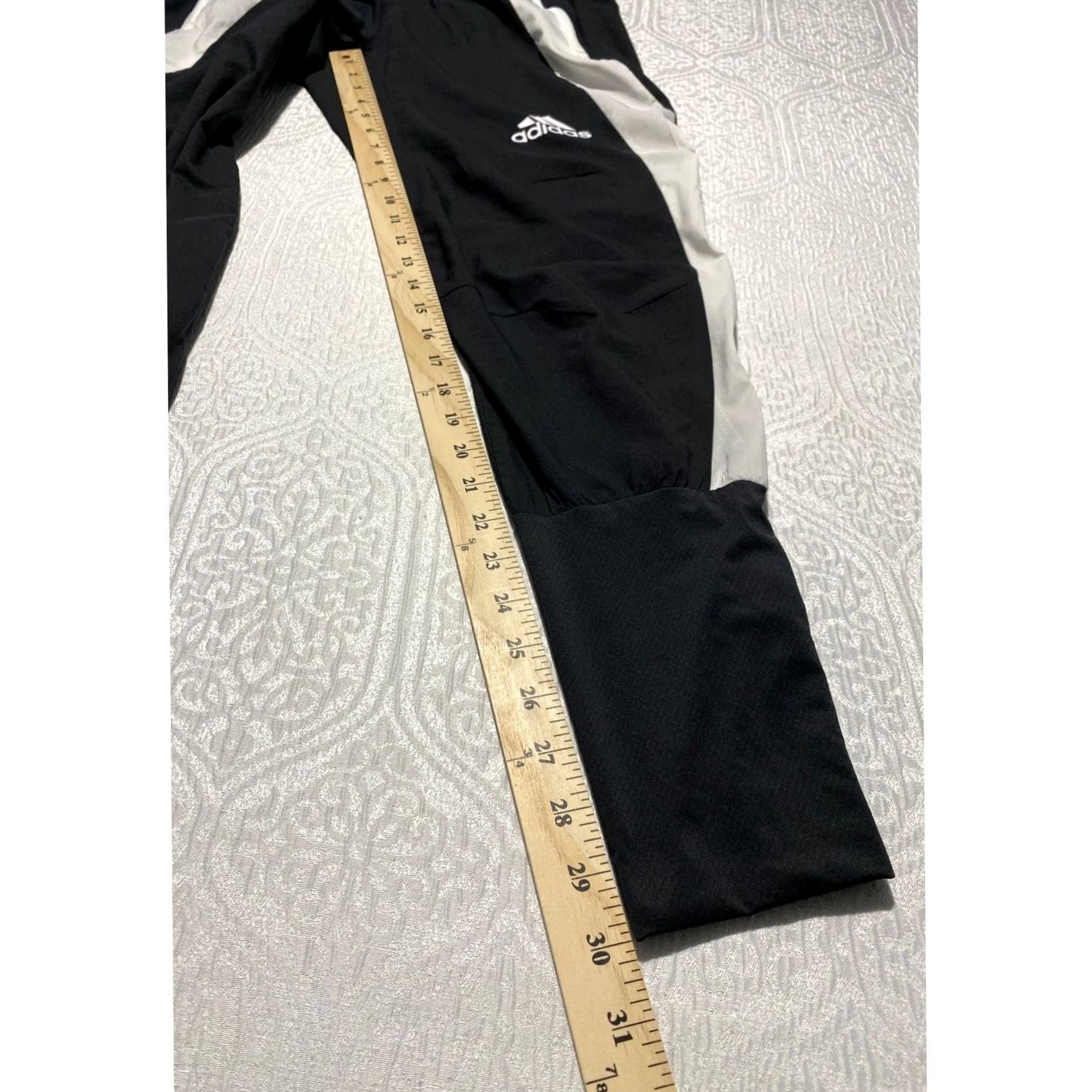 Adidas Adidas Adizero Marathon Primeblue Track Pants Black White Womens S GT3089 Size 28" / US 6 / IT 42 - 7 Thumbnail
