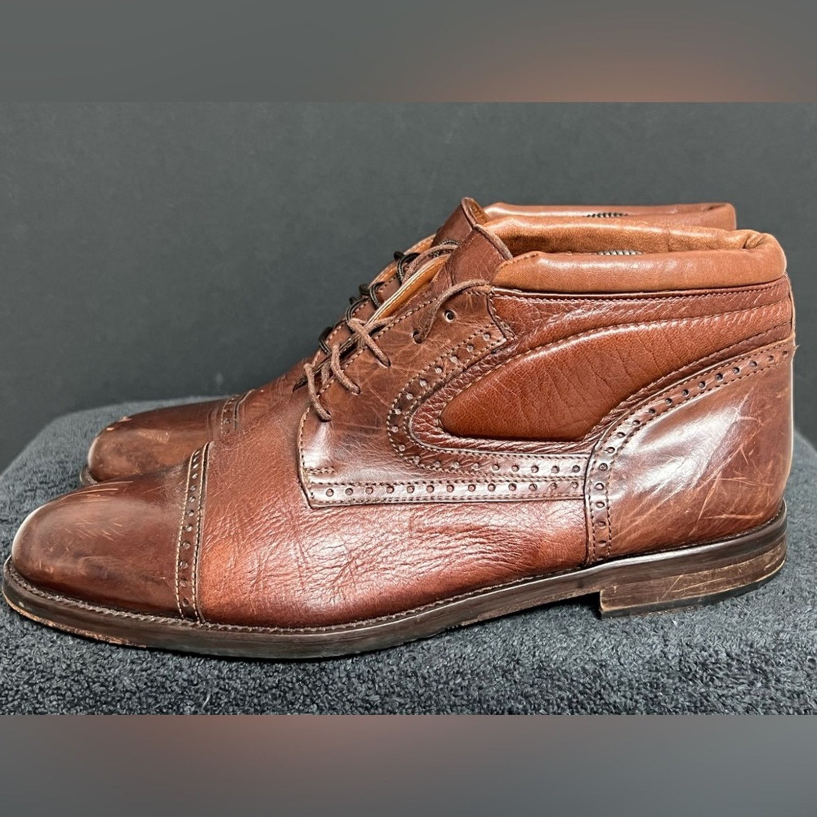 Johnston & Murphy $225 Johnston & Murphy Domani Men's Chukka Deerskin Boots 9 Size US 9 / EU 42 - 1 Thumbnail