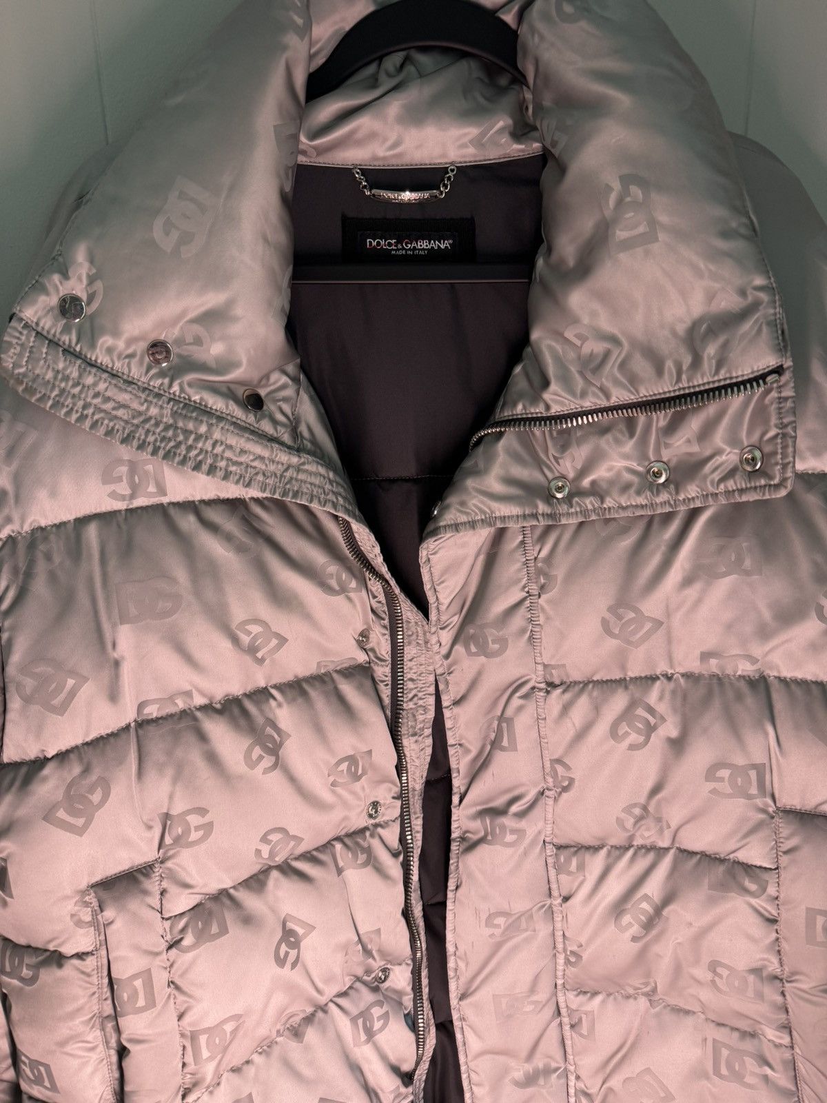 Dolce & Gabbana Dolce Gabbana DG Monogram Puffer Jacket Size US S / EU 44-46 / 1 - 7 Thumbnail