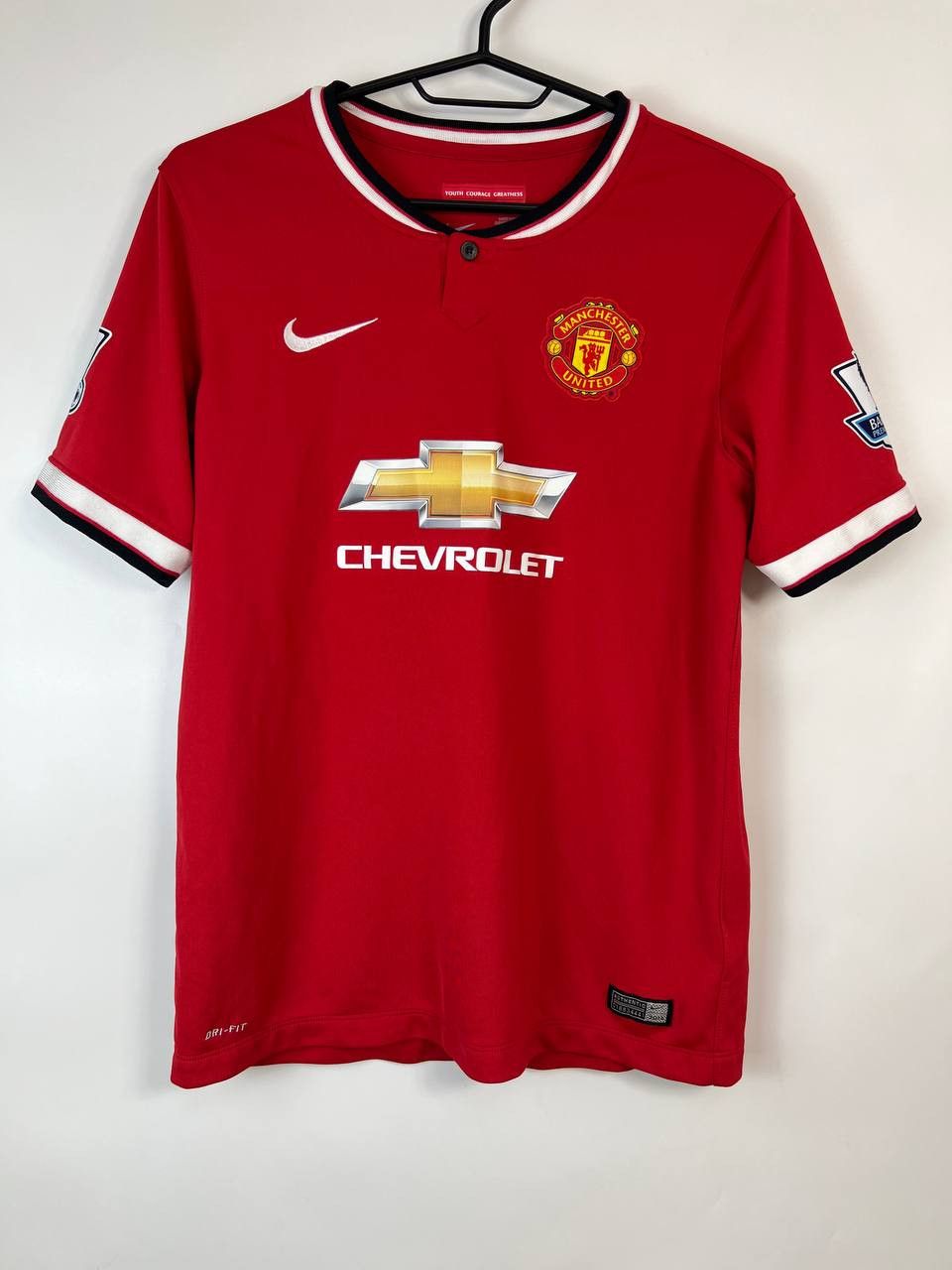 Nike × Vintage MANCHESTER UNITED 14 15 DI MARIA SOCCER SHIRT SZ BOYS XL Size US S / EU 44-46 / 1 - 1 Thumbnail