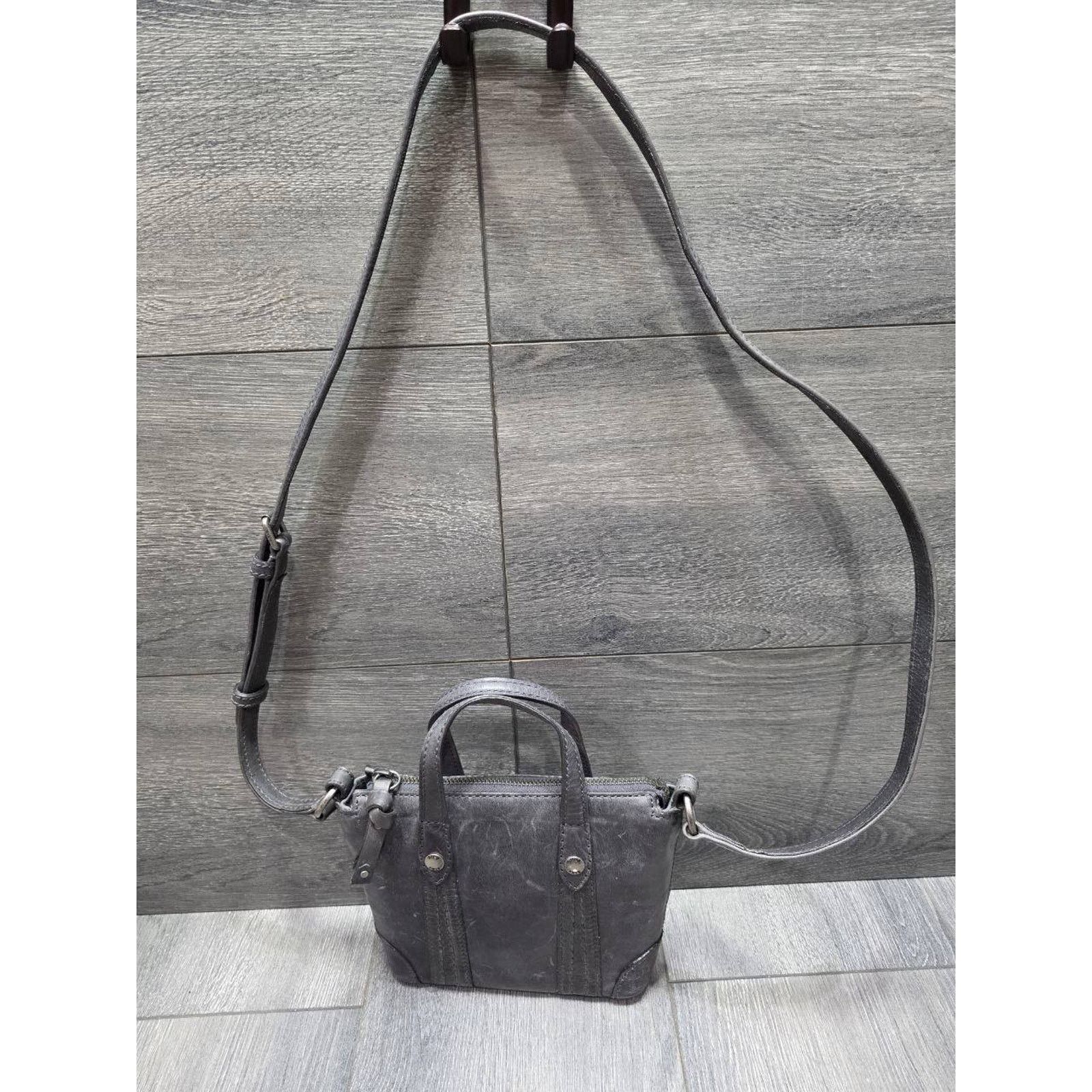 Frye FRYE Mini Melissa Leather Crossbody Shopper Bag B000440 Size ONE SIZE - 3 Thumbnail