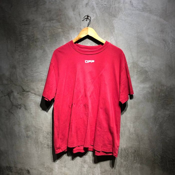 OffWhite OffWhite Cabin Baggage arrows tee Grailed