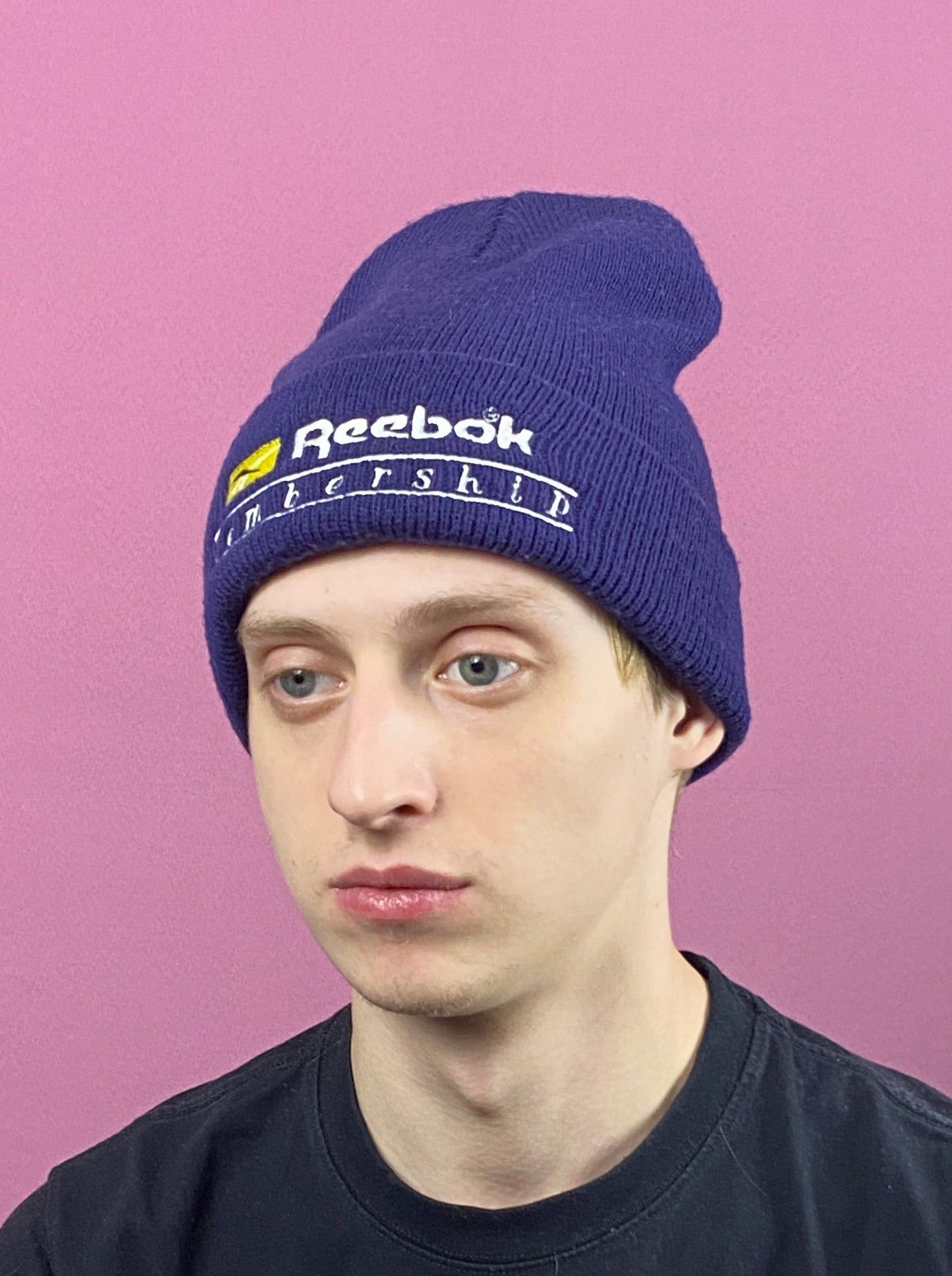 Reebok × Vintage Reebok Membership Vintage Knit Beanie Hat Size ONE SIZE - 1 Thumbnail