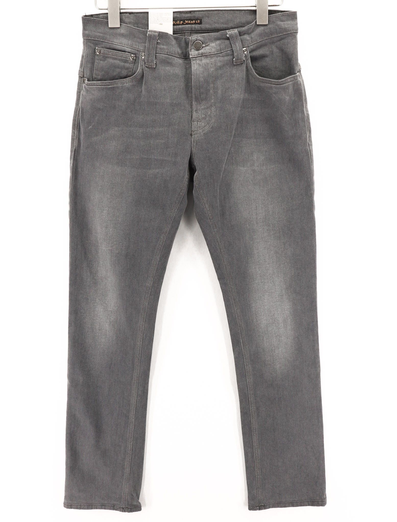Nudie Jeans THIN FINN W31/L32 Slim Fit Grey Stretch Jeans 80634 Size US 31 - 1 Thumbnail
