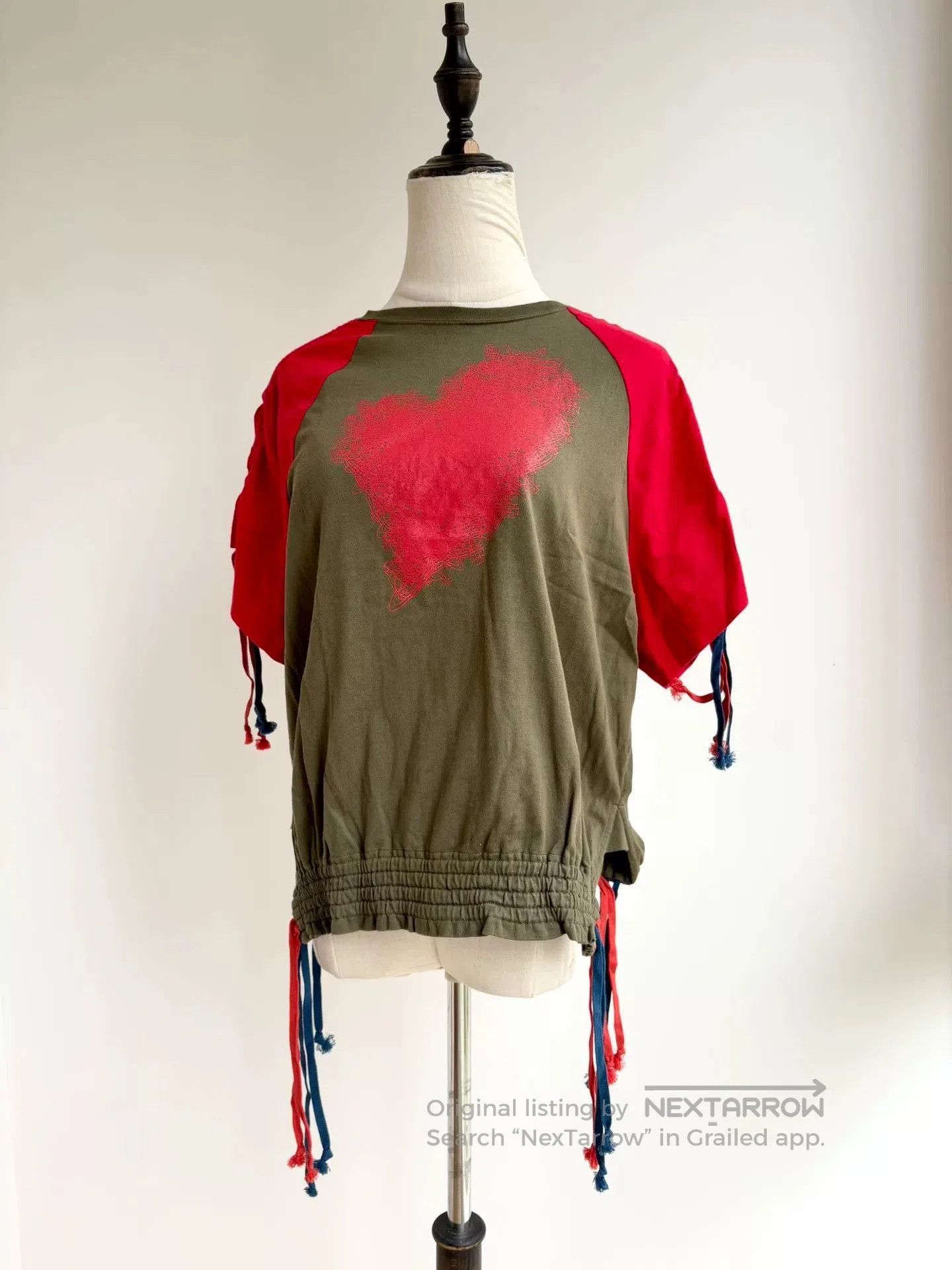 Vivienne Westwood Vivienne Westwood Vintage Green Heart T. Size M / US 6-8 / IT 42-44 - 2 Thumbnail