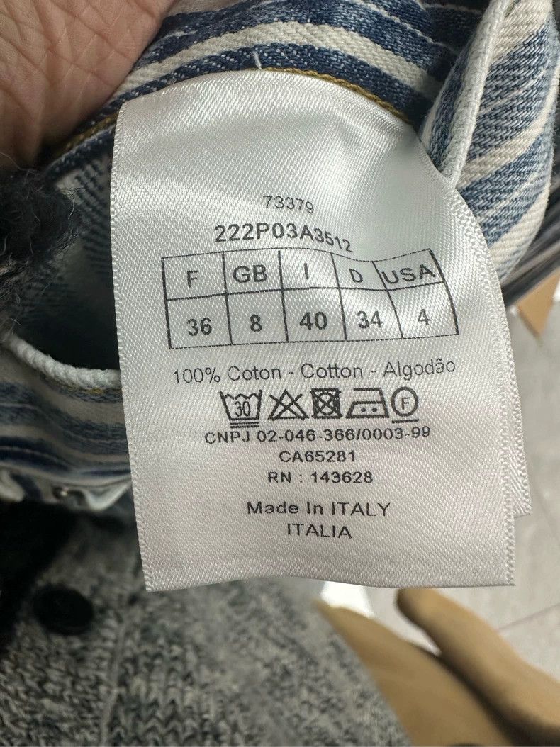 Dior Dior Blue striped casual pants 2504-Nextarrow Size 24" / US 00 / IT 34 - 6 Thumbnail