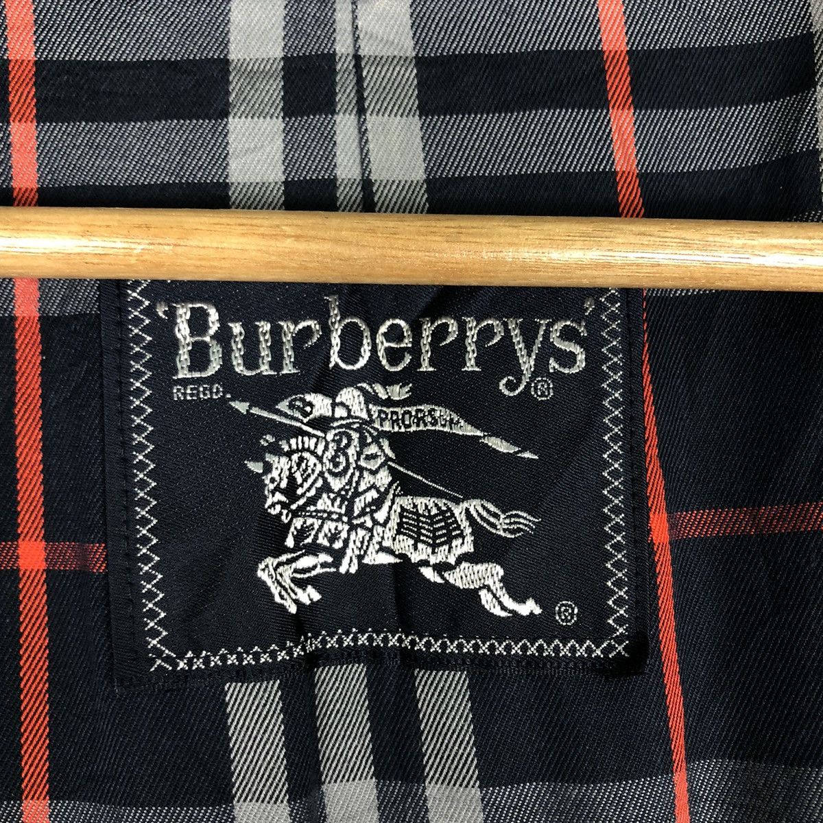 Burberry 🔥Vtg Long Jacket Trench Burberrys Nova Check Design Size US M / EU 48-50 / 2 - 18 Thumbnail