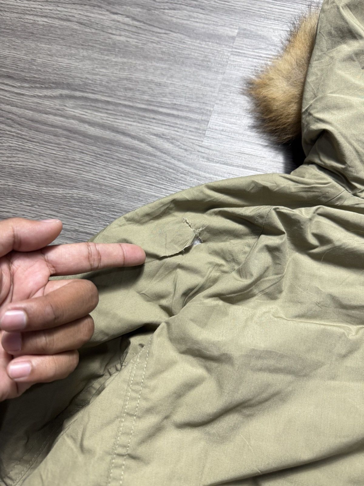 If Six Was Nine 2000s Timber Line by Daiwa Fur Faux Fishing Jacket Size US M / EU 48-50 / 2 - 20 Thumbnail
