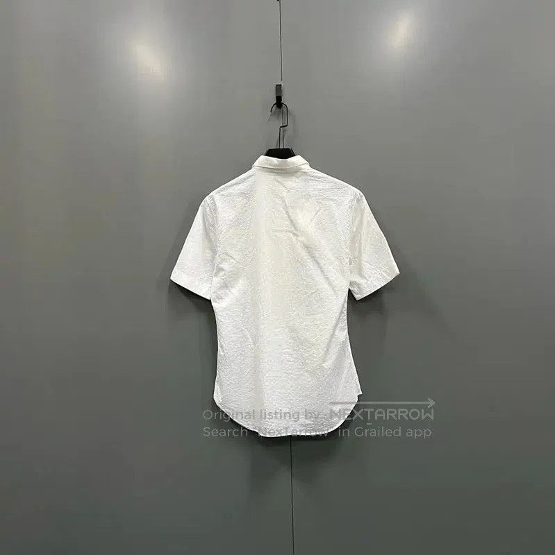 Dior Dior Summer White Cotton Short Sleeve Shirt . Size XXS / US 00 / IT 34 - 2 Thumbnail