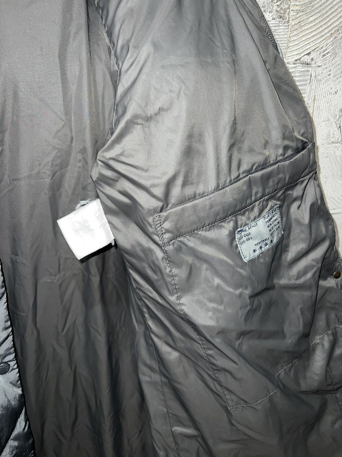 Moncler Moncler vintage down jacket long puffer silver grey 90’s Size M / US 6-8 / IT 42-44 - 9 Thumbnail