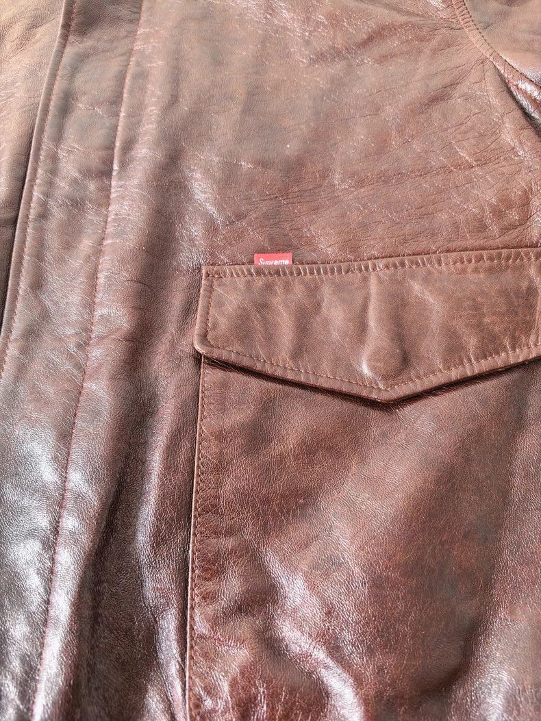Schott Schott A2 cowhide bomber jacket Size US XL / EU 56 / 4 - 4 Thumbnail