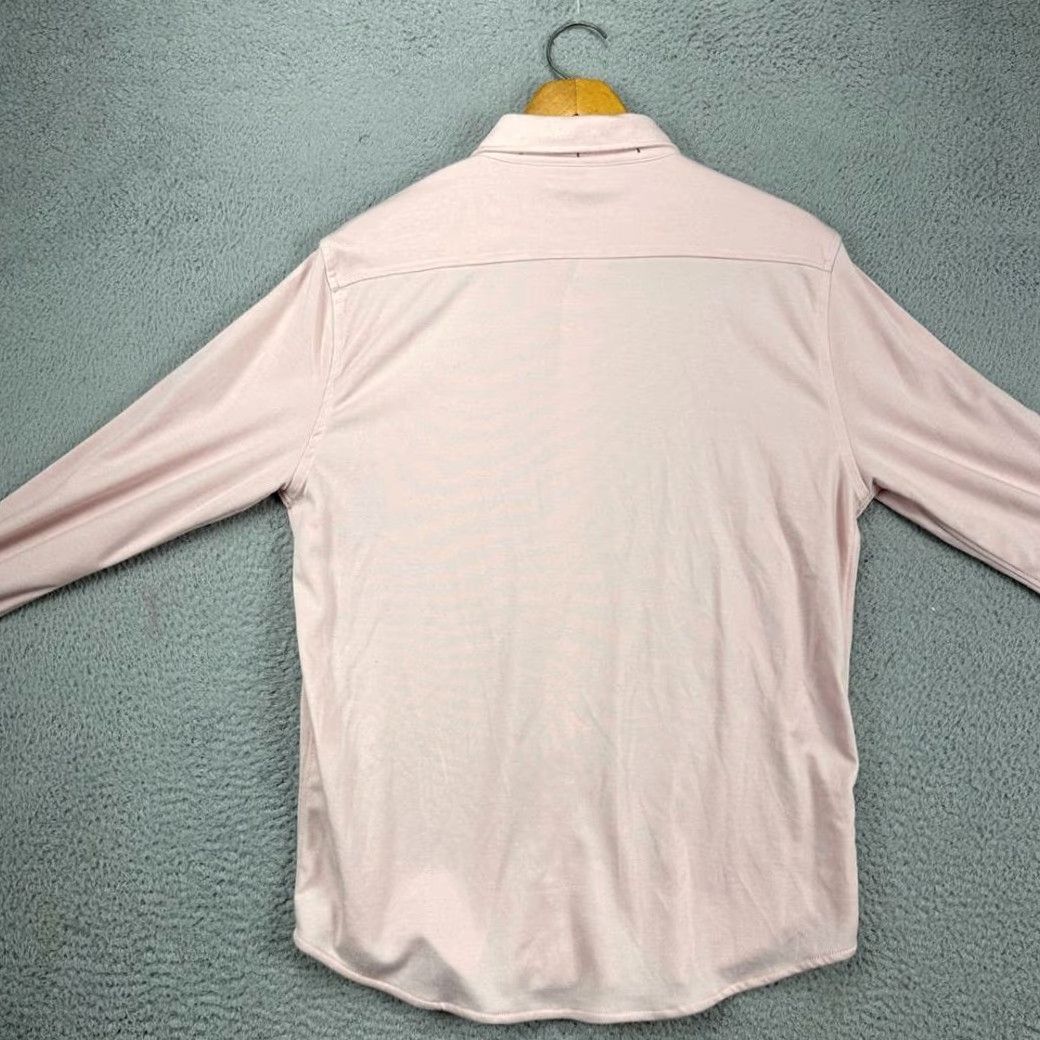 Banana Republic Banana Republic Button-Down Shirt Adult Medium Pink Slim Fit Pocket Mens NEW Size US M / EU 48-50 / 2 - 4 Thumbnail