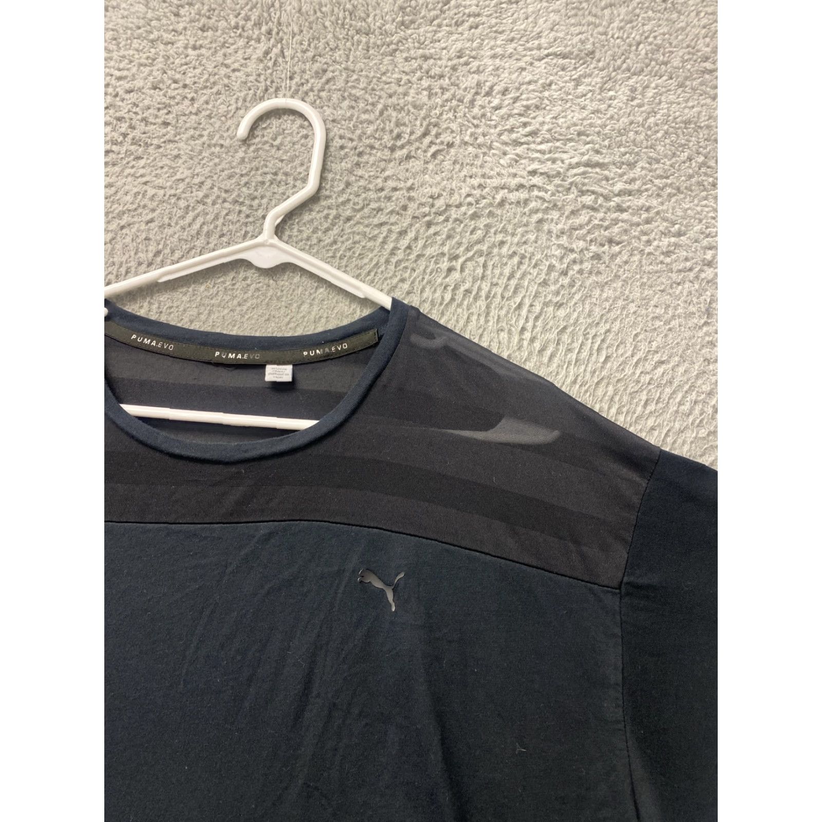 Puma PUMA Shirt Womens Large Black Cropped Short Sleeve 80s 90s Colorful Graphic Print Casual Womens Regular Size L Size L / US 10 / IT 46 - 2 Thumbnail