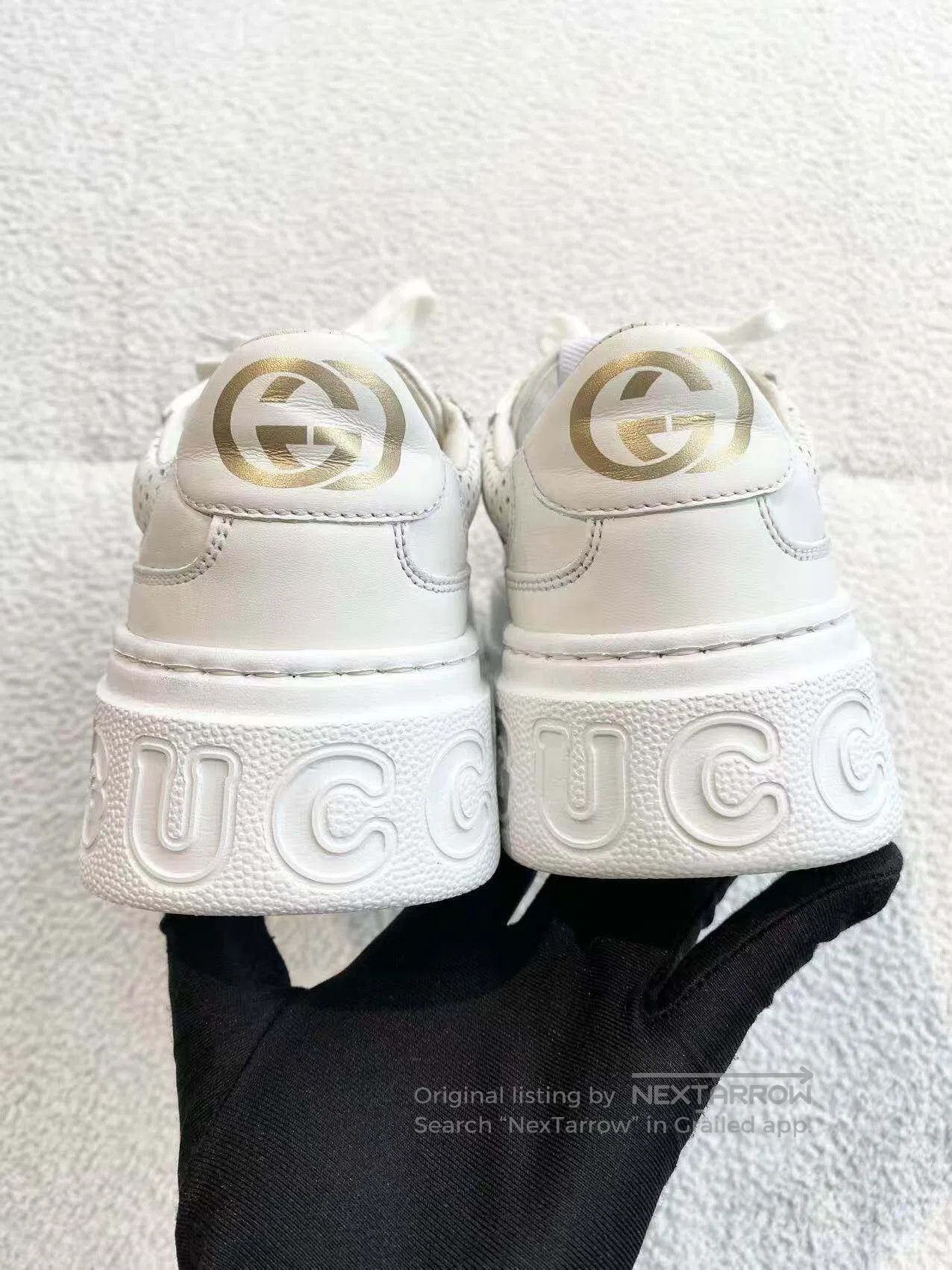 Gucci Guicci The old flower is full of printed biscuit shoes| Size US 5.5 / IT 35.5 - 5 Thumbnail