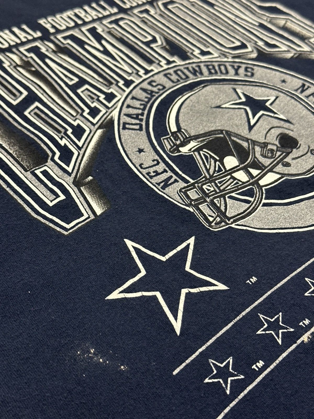 NFL Vintage 90s Dallas Cowboys 1996 Super Bowl XXX NFC Champions Size US XL / EU 56 / 4 - 6 Thumbnail