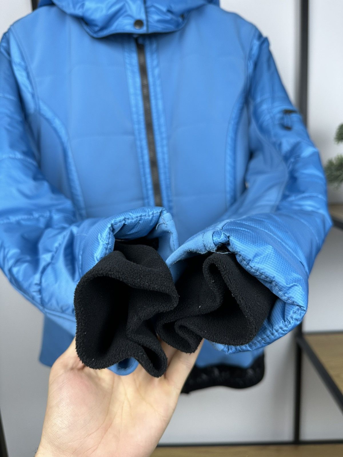 Frauenschuh Frauenschuh Women’s Ski Snowboarding Jacket 3 Size Blue Hood Size S / US 4 / IT 40 - 10 Thumbnail