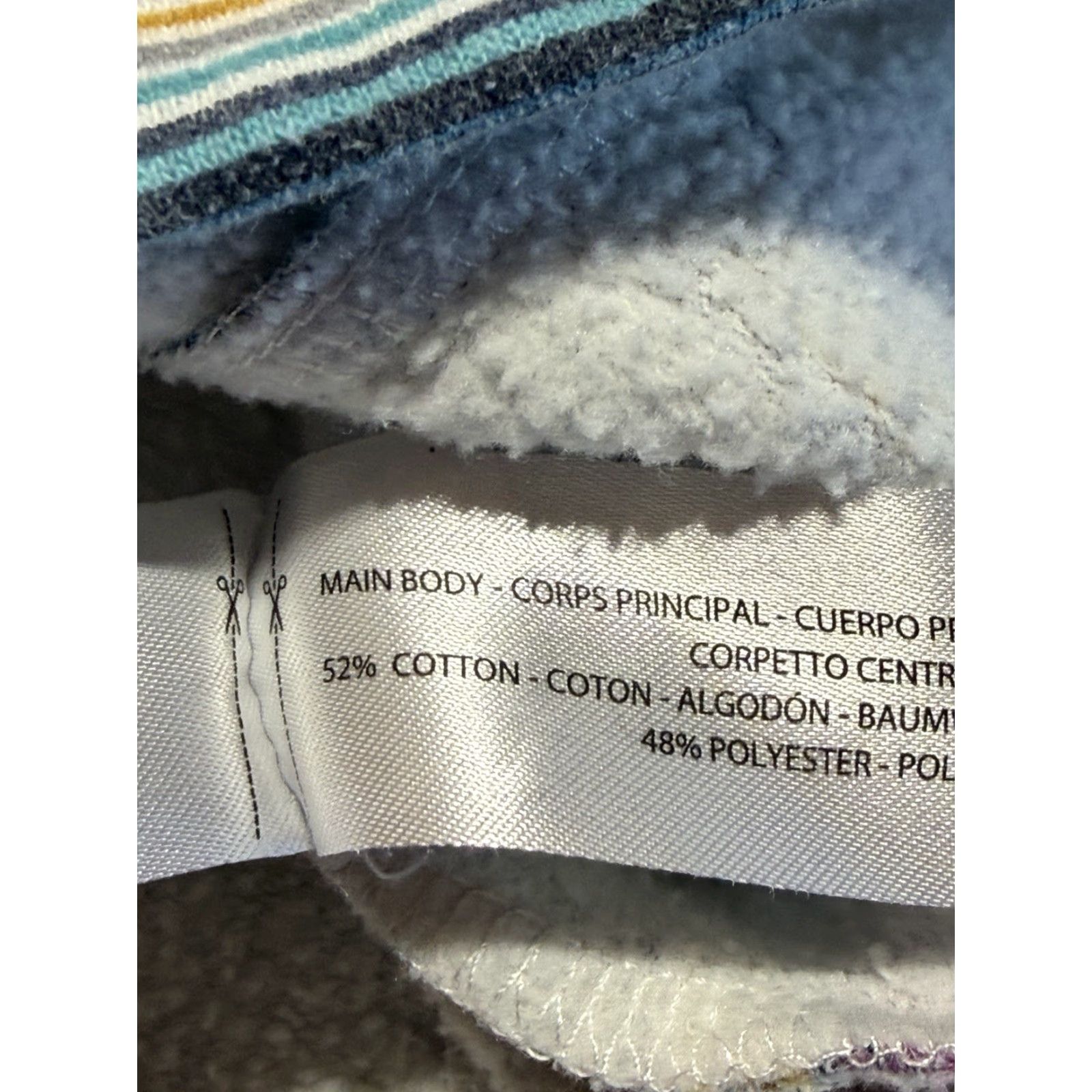 Ariat Ariat Womens Quater Zip Pullover Hoodie Long Sleeve Aztec Multicolor Polyester Fleece Logo Winter Fall Spring Size L / US 10 / IT 46 - 5 Thumbnail