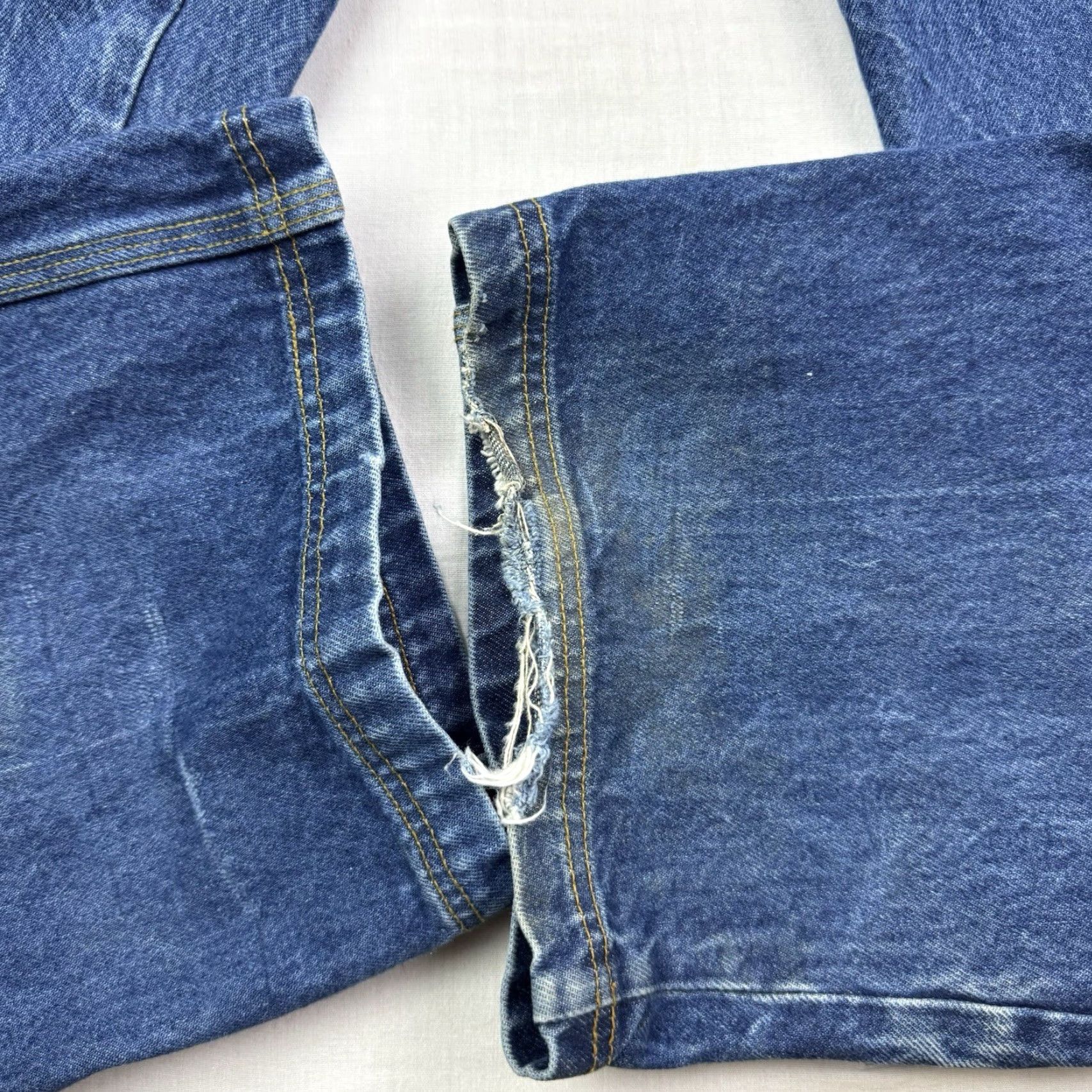 Fubu VINTAGE FUBU Jeans Cargo Baggy 36x34 Adult Blue 90s Y2K Grunge Hip Hop Hipster Wide-Leg Mens Size US 36 / EU 52 - 2 Thumbnail