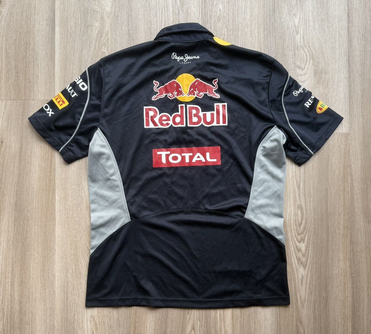 Red Bull Pepe Jeans Red Bull Navy Blue Racing Polo T-Shirt Formula 1 Size US XL / EU 56 / 4 - 9 Thumbnail