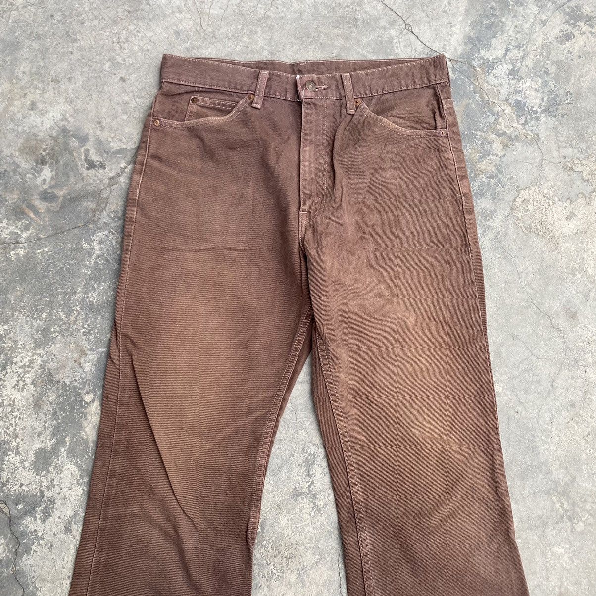 Levi's Vintage Clothing 96’ Lot 517-10 brown jeans LV008 Size US 33 - 5 Thumbnail