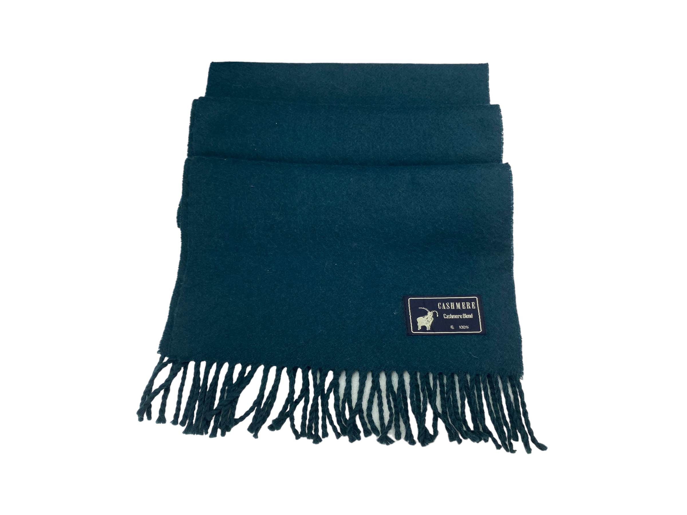 Vintage Vintage Pure Cashmere Scarf - Soft Luxe Winter Accessory Size ONE SIZE - 6 Thumbnail