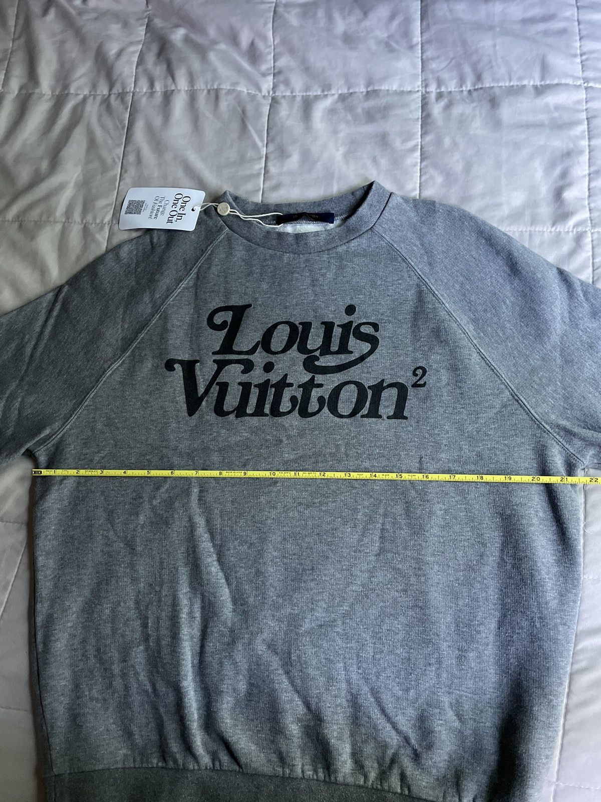 Louis Vuitton × Nigo Louis Vuitton Nigo Grey Sweatshirt Size US S / EU 44-46 / 1 - 5 Thumbnail
