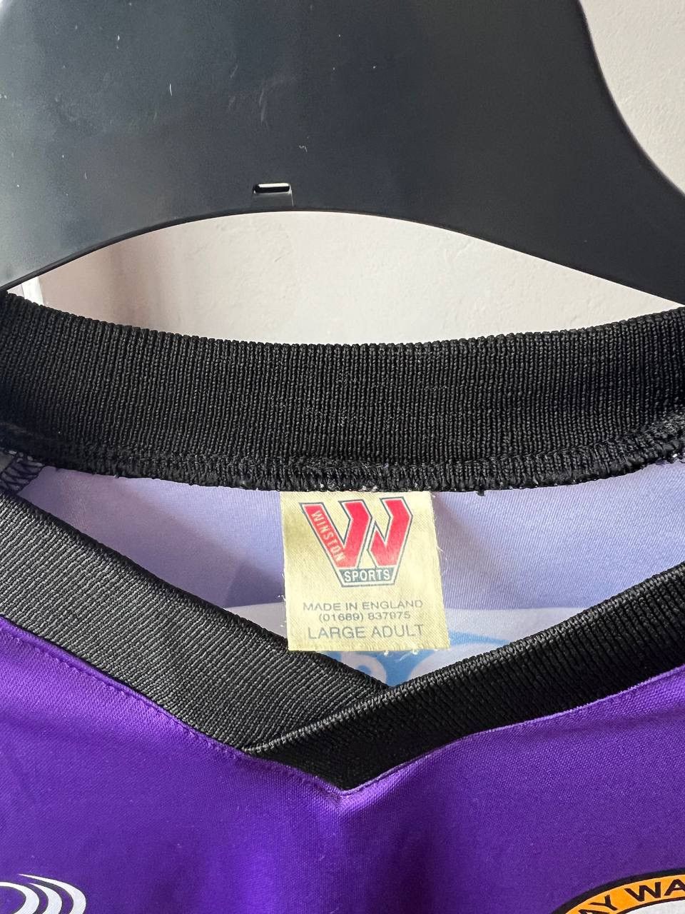 Sports Specialties CRAY WANDERERS FC #1 GK WINSTONS SPORT SOCCER JERSEY SHIRT L Size US L / EU 52-54 / 3 - 5 Thumbnail