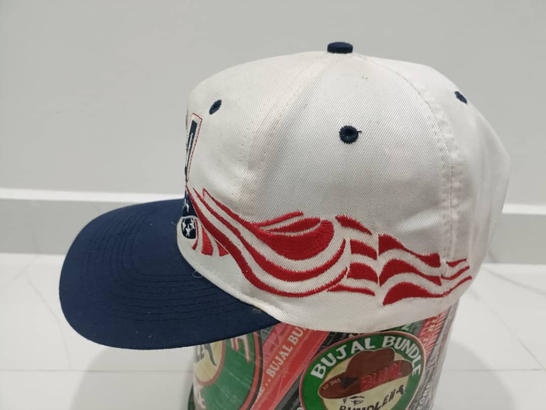 USA Olympics Vintage 1996 Atlanta Summer Olympics Emboidered Snapback Hat Size ONE SIZE - 3 Thumbnail