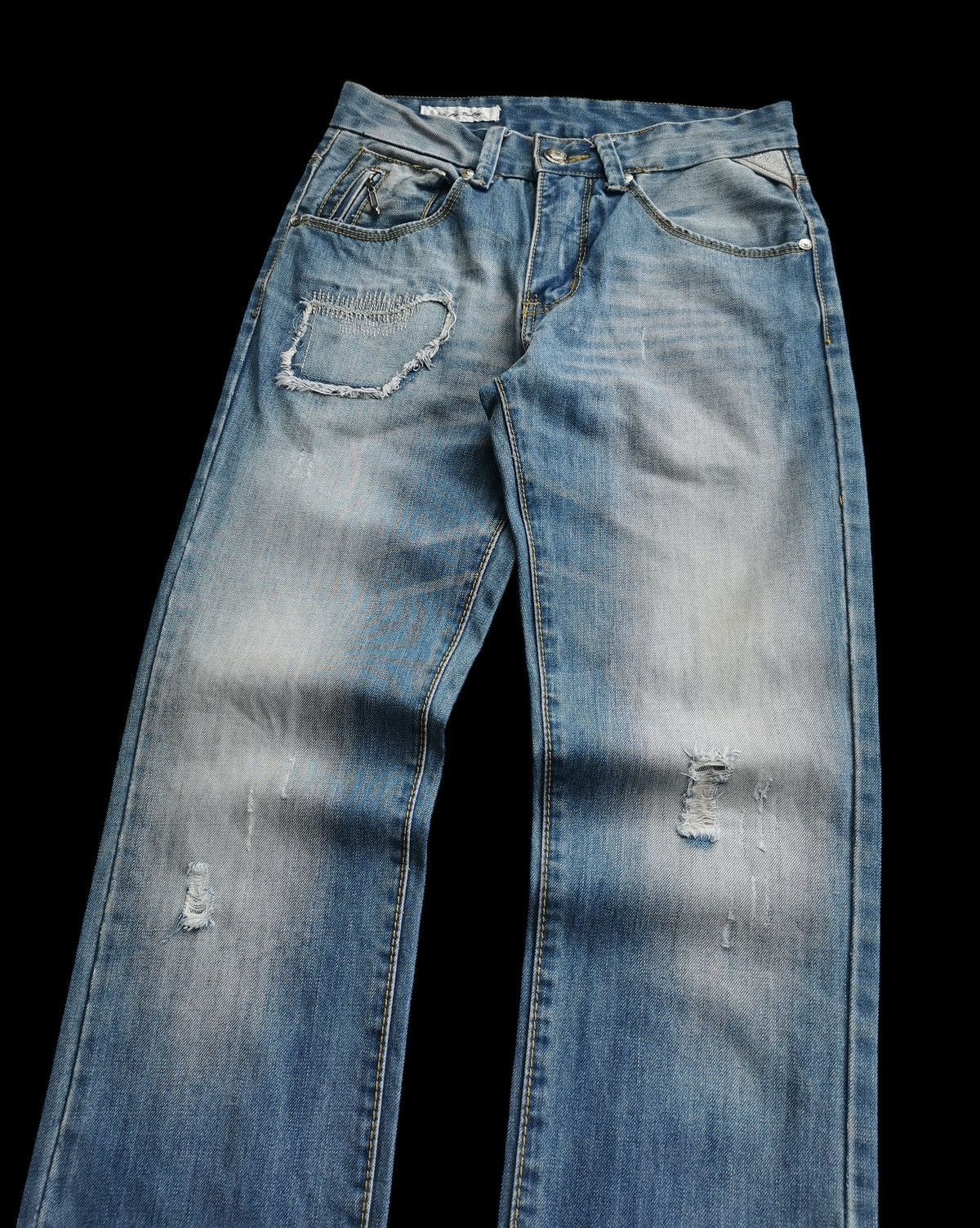 Replay We Are Replay Studd Patchwork Slim Jeans Size US 28 / EU 44 - 6 Thumbnail