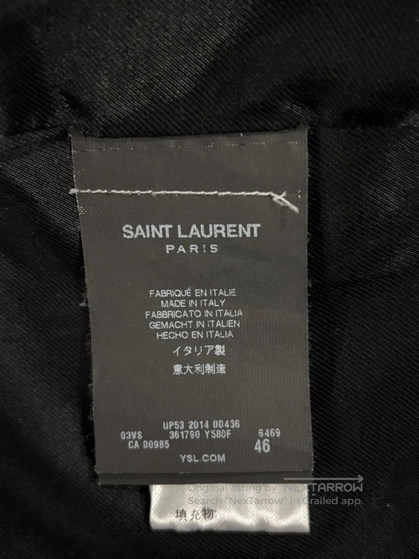 Saint Laurent Paris Saint Laurent Red Leopard Print Jacket. Size US S / EU 44-46 / 1 - 4 Thumbnail